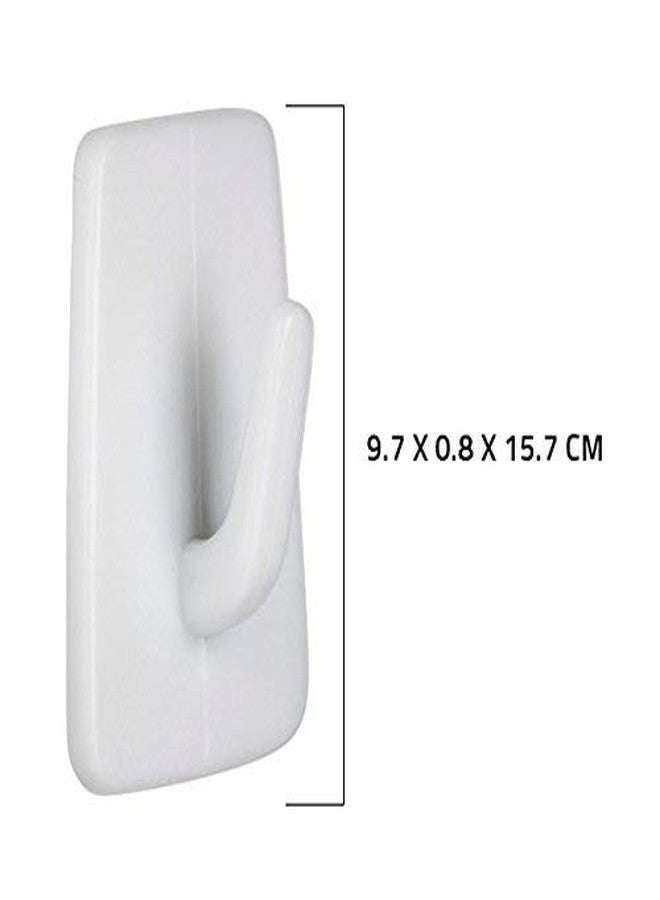 كوماند خطافات صغيرة Command 3M 17066Anz (أبيض، 3 خطافات و4 شرائط) - عبوة من 3 قطع - Image 5